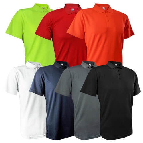 plain polo shirts for printing