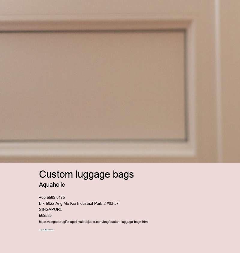 custom luggage bags