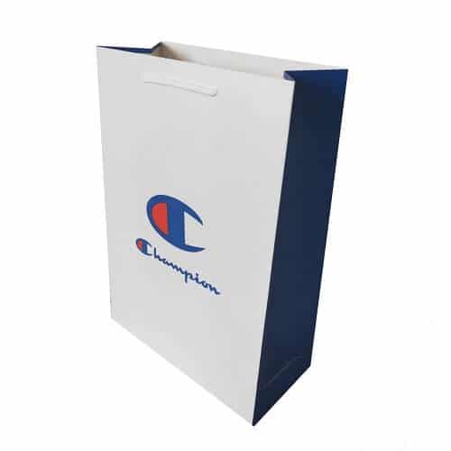 personalised paper shopping bags