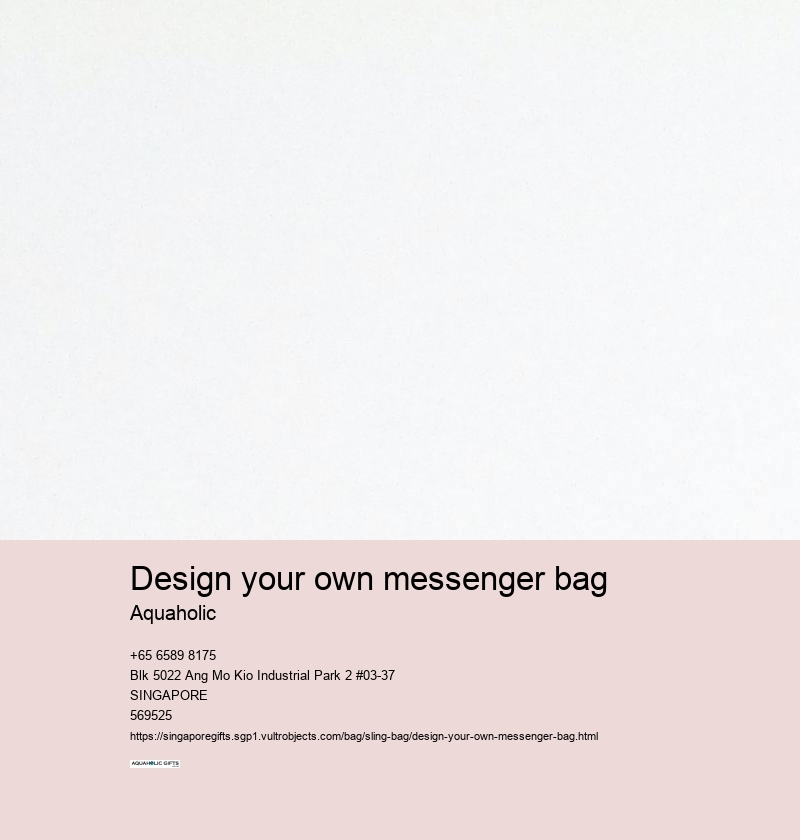 design your own messenger bag