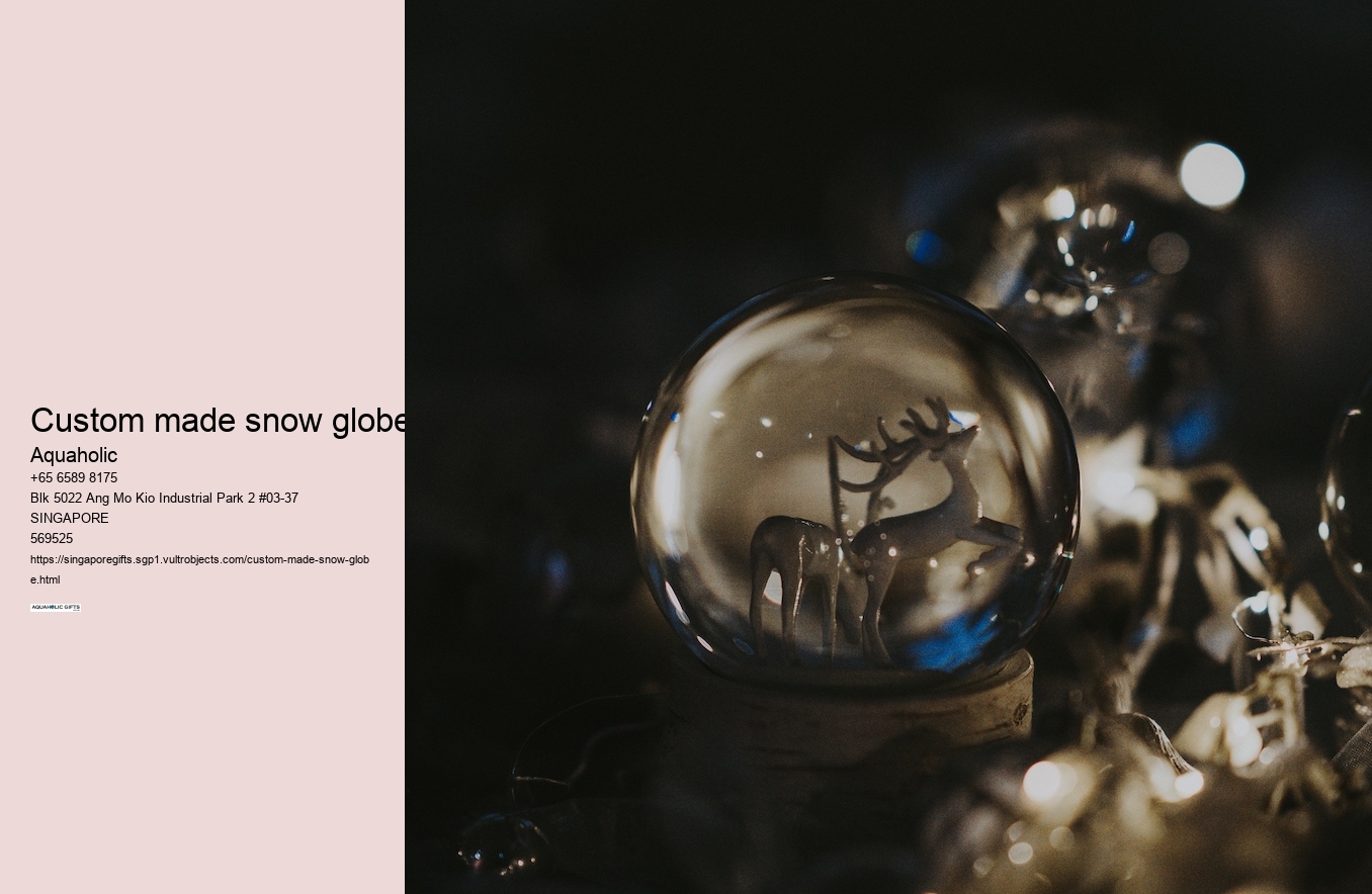 custom made snow globe