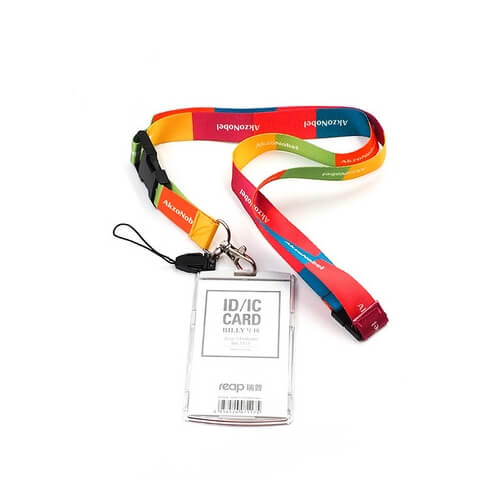 custom name tags with lanyards
