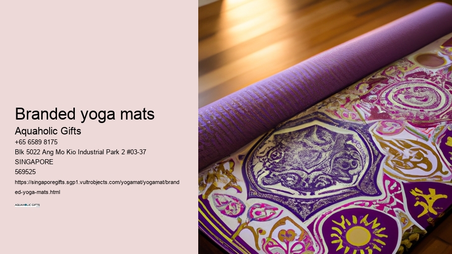 branded yoga mats