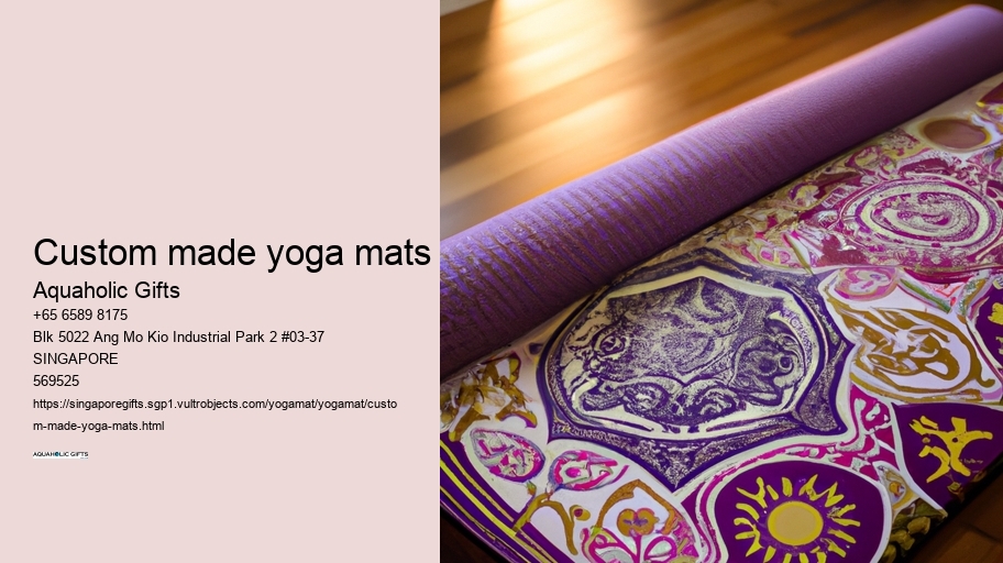 custom made yoga mats