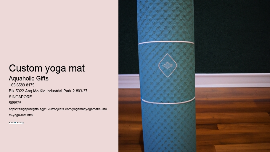 custom yoga mat